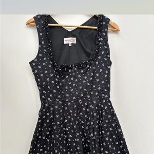 Black Floral dirndl